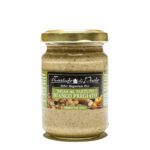 SALSA AL TARTUFO BIANCO PREGIATO CON PORCINI, CHAMPIGNON E PANNA 130 GR